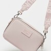 Bandolera New Penny en efecto cuero zaffiano Rosa