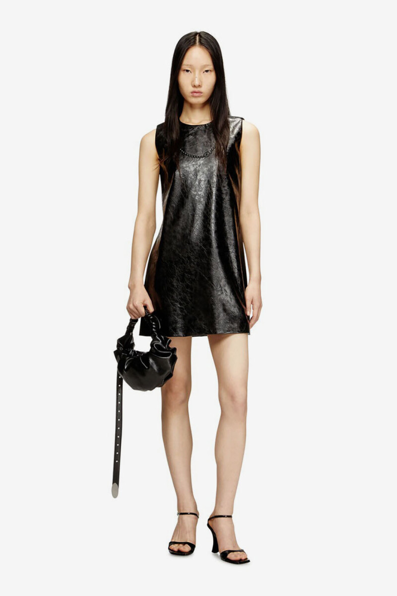 D-ARES VESTIDO Negro