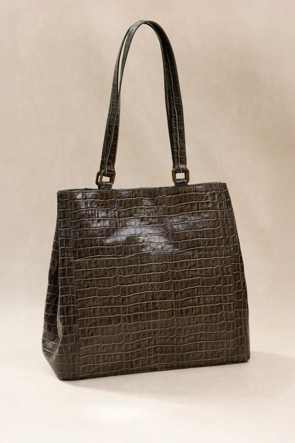 Cartera Regina Crocco Verde