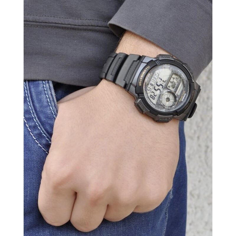 Reloj Digital Multifunción Casio AE-1000W Resistente al Agua 100mts Reloj Digital Multifunción Casio AE-1000W Resistente al Agua 100mts