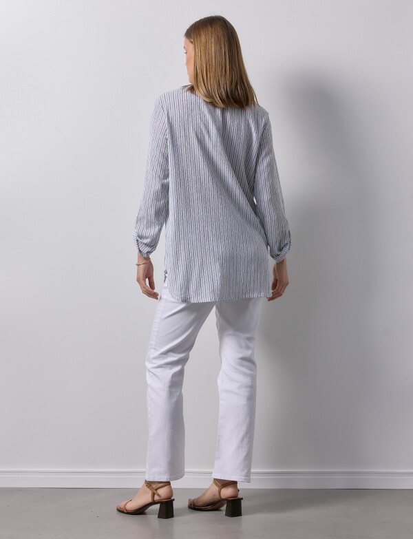 Blusa Det Bordado NEGRO/MULTI