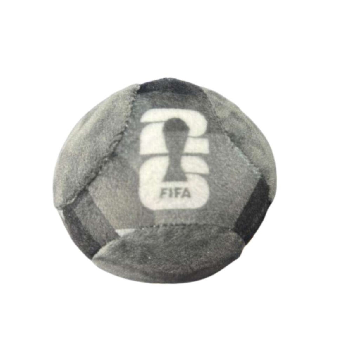 Peluche Fifa World Cup 2026 - Pelota Negra 7cm aprox 