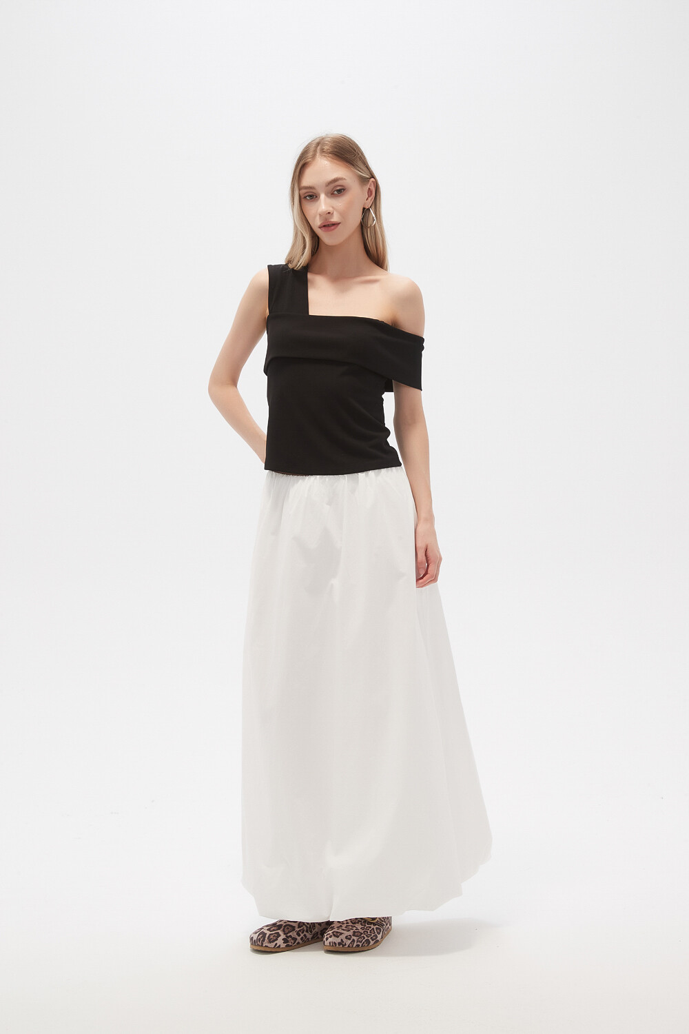 Falda Poline Marfil / Off White