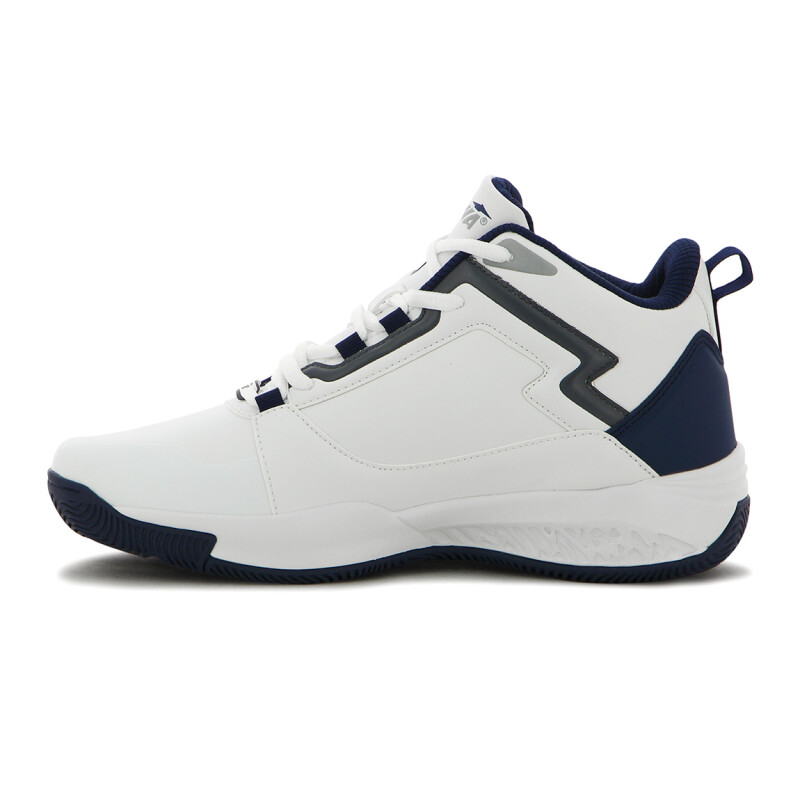 Avia Zapatillas Acordonadas De Basket Para Hombre Oneus White/ Navy Blanco-marino