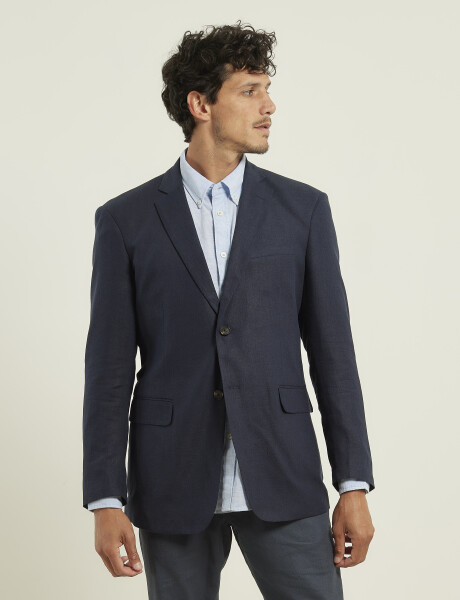 110572 SACO HARRINGTON LABEL Azul Oscuro