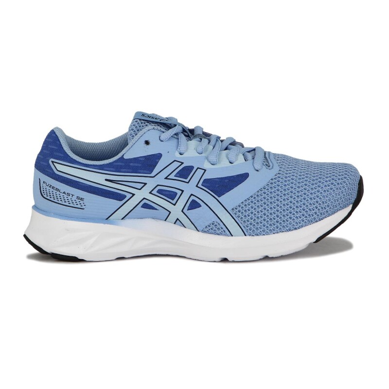 Asics Fuzeblast se Mujer - Celeste/Azul Celeste-Azul