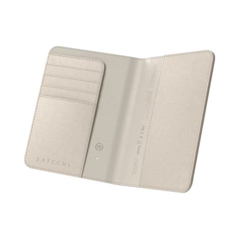 Satechi Pasaporte FindAll Cuero Vegano - Sand Satechi Pasaporte FindAll Cuero Vegano - Sand