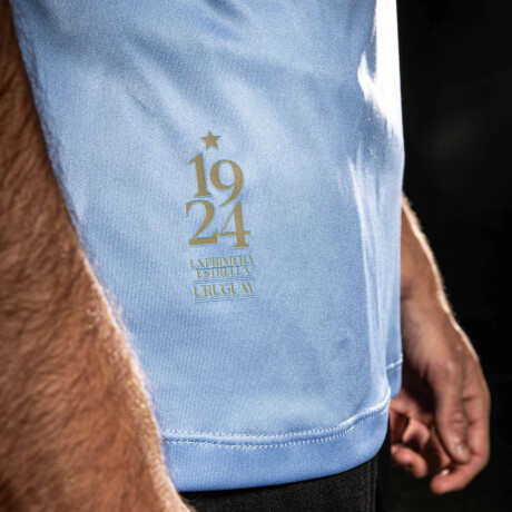 Camiseta Oficial Uruguay Celeste Auf - Light Blue Light Blue