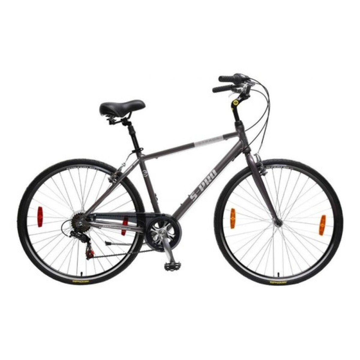 Bicicleta S-PRO Strada Man rodado 28 Shimano 7 cambios - Gris oscuro 