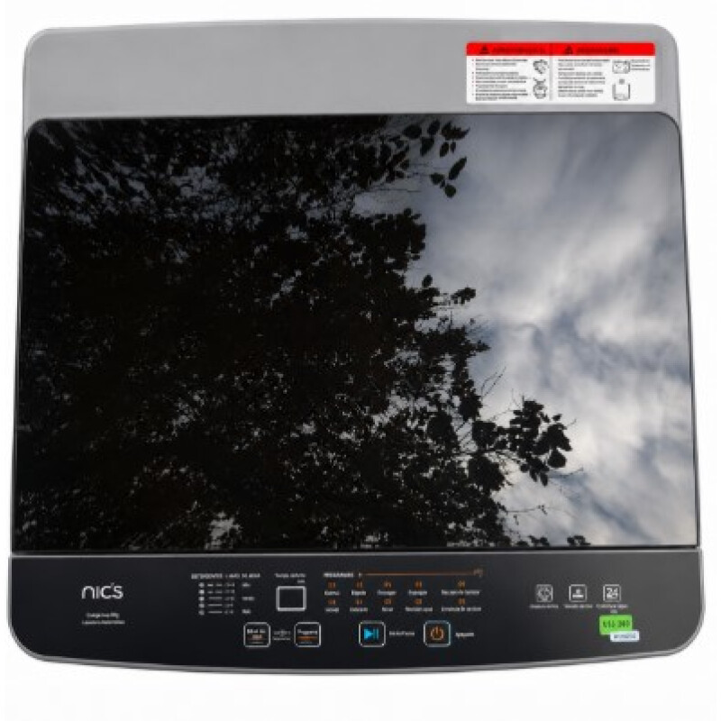 Lavarropas Automático NICS 9kg Carga Superior 10 Programas Lavarropas Automático NICS 9kg Carga Superior 10 Programas