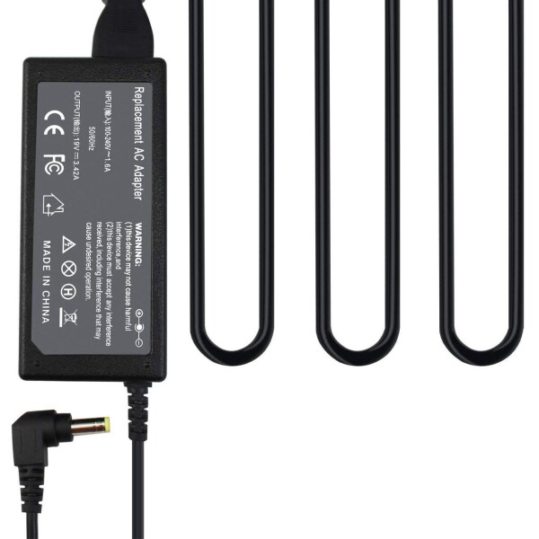Cargador Notebook Compatible Acer 19v 3.42a 65w 5.5x1.7 Ax Variante Color Negro