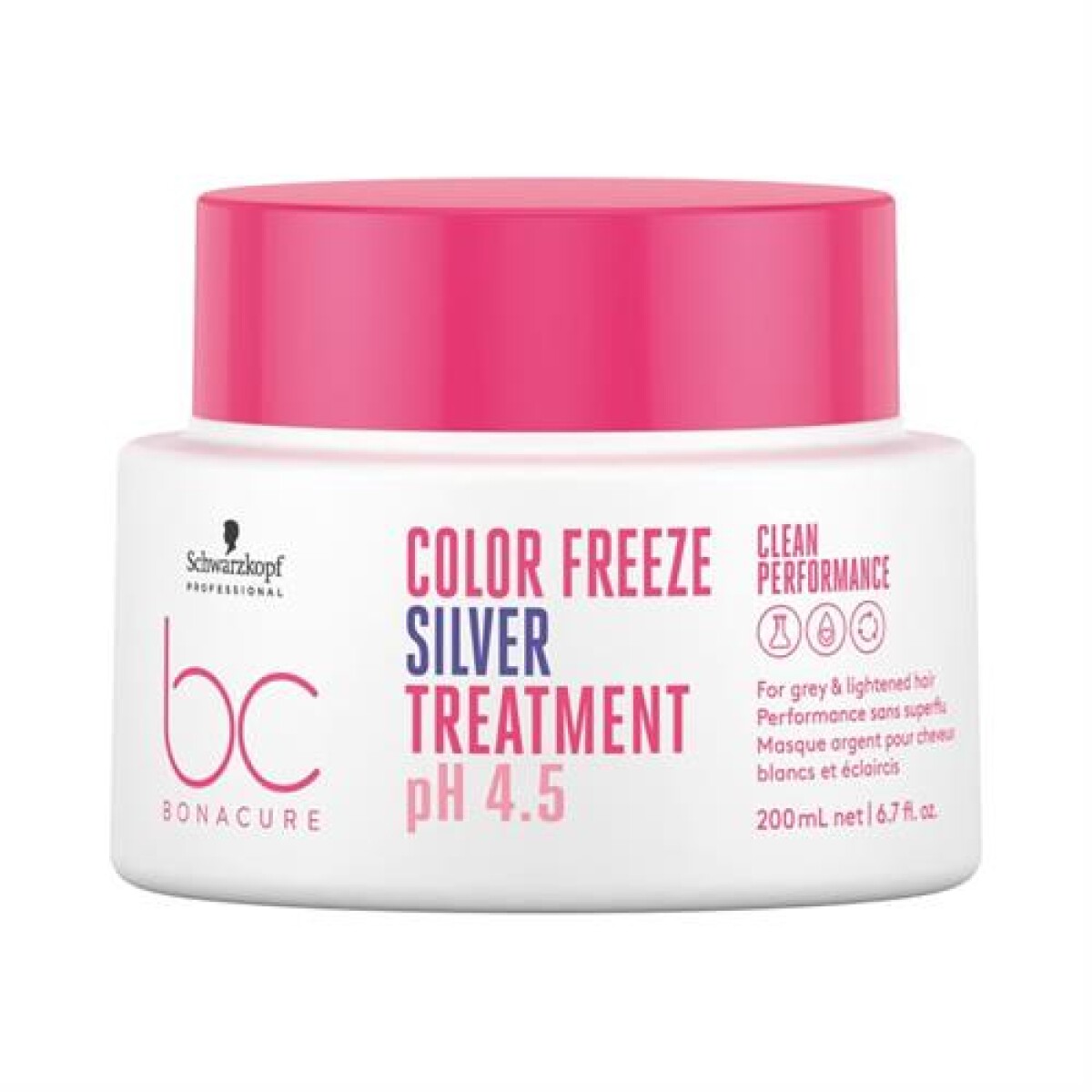 Schwarzkopf BC Color Freeze Silver Máscara 200 ml 