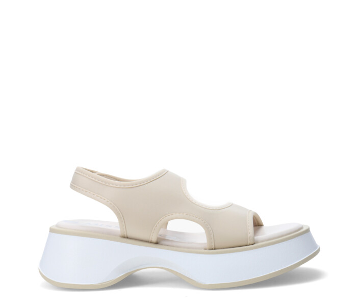 Sandalia de Mujer Miss Carol NOAH de neopreno Beige