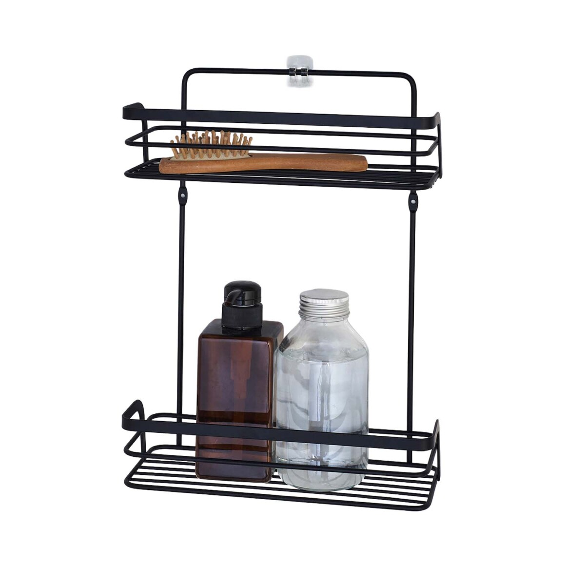 SOPORTE - DUCHA 2 ORG 18 NEGRO METAL 1801996 