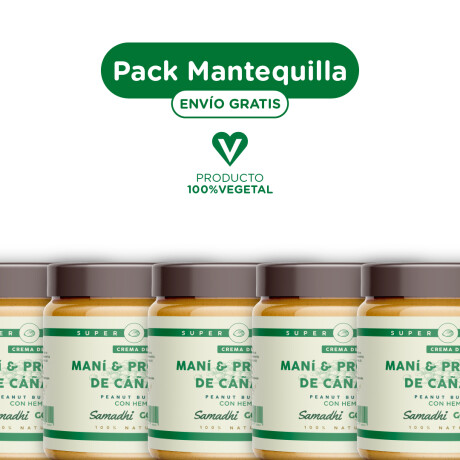 PACK MANTEQUILLA | 5 Cremas de Maní con Proteína 190G | ENVÍO GRATIS PACK MANTEQUILLA | 5 Cremas de Maní con Proteína 190G | ENVÍO GRATIS