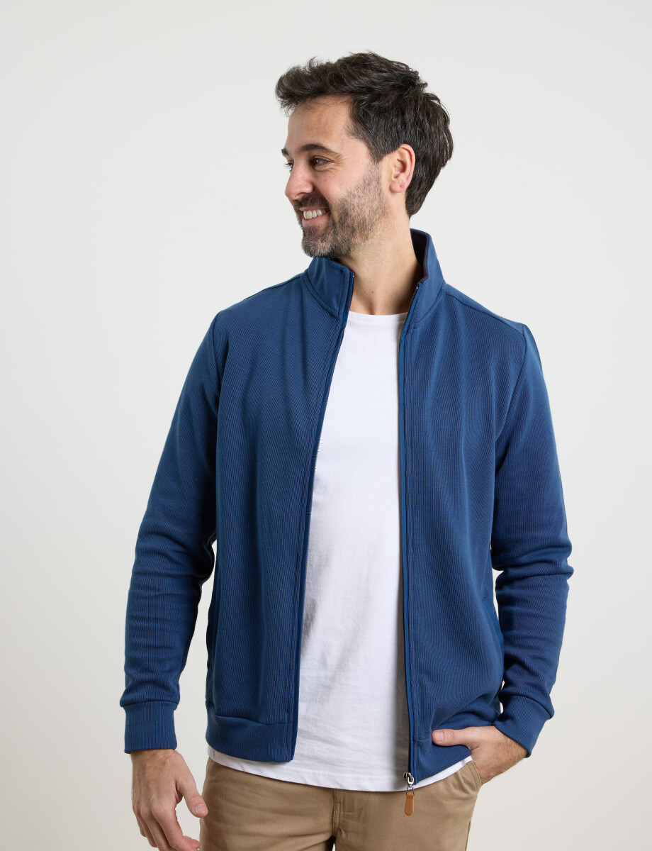 470918 CARDIGANS HARRY Azul Piedra