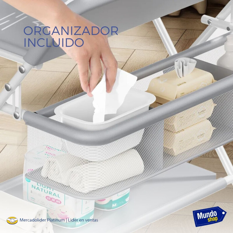 Mesa Cambiador Plegable Para Bebe Impermeable Con Estante Mesa Cambiador Plegable Para Bebe Impermeable Con Estante