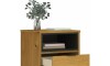 Mesa De Luz Madera 1 Cajon - Linea Denise Mesa De Luz Madera 1 Cajon - Linea Denise