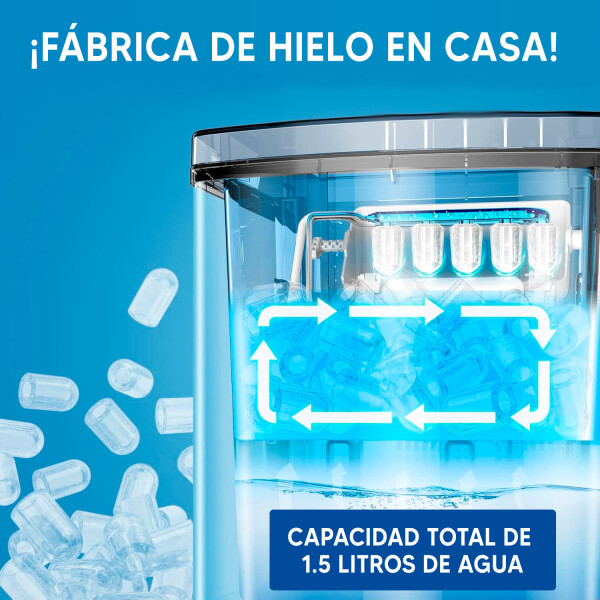 Fábrica De Hielo Smartlife Sl-im1005 FABRICA DE HIELO SMARTLIFE 1.5L SLIM1005