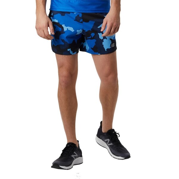 Short New Balance Accelerate Azul