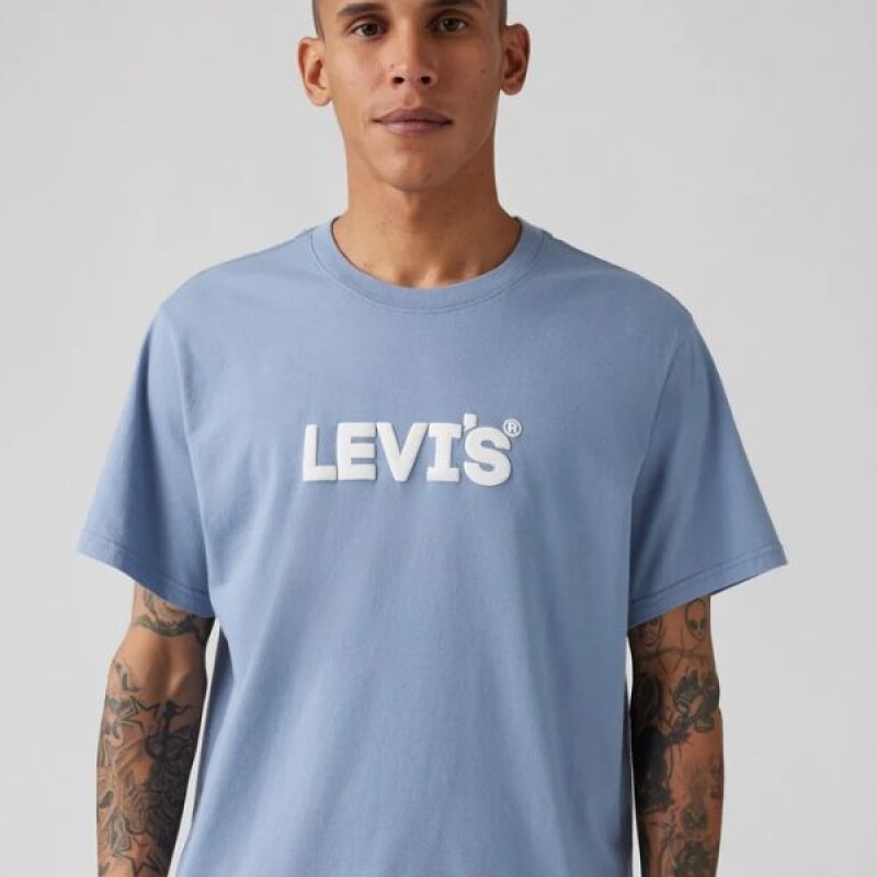 Remera Algodón Levi´s Celeste