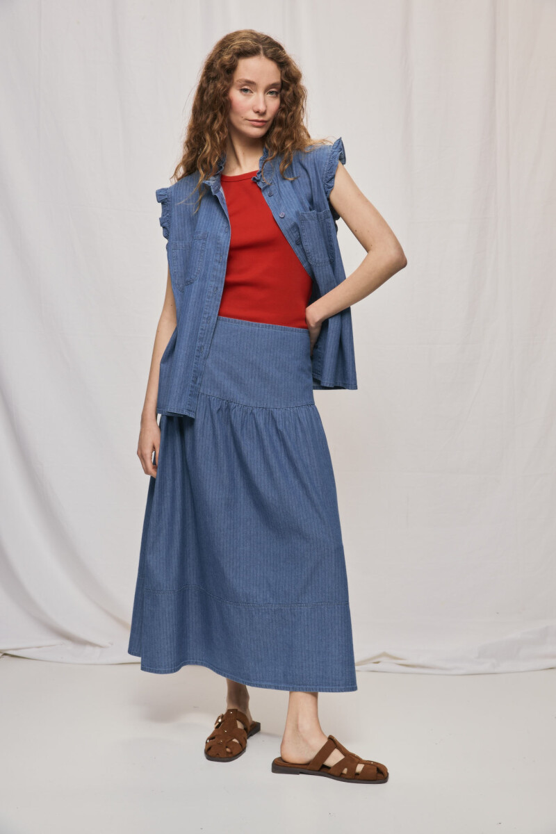 FALDA TAGGY Azul