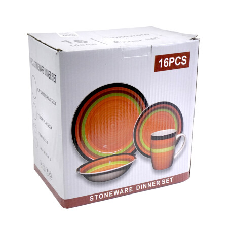 JUEGO VAJILLA 16PCS CERAMICA JUEGO VAJILLA 16PCS CERAMICA