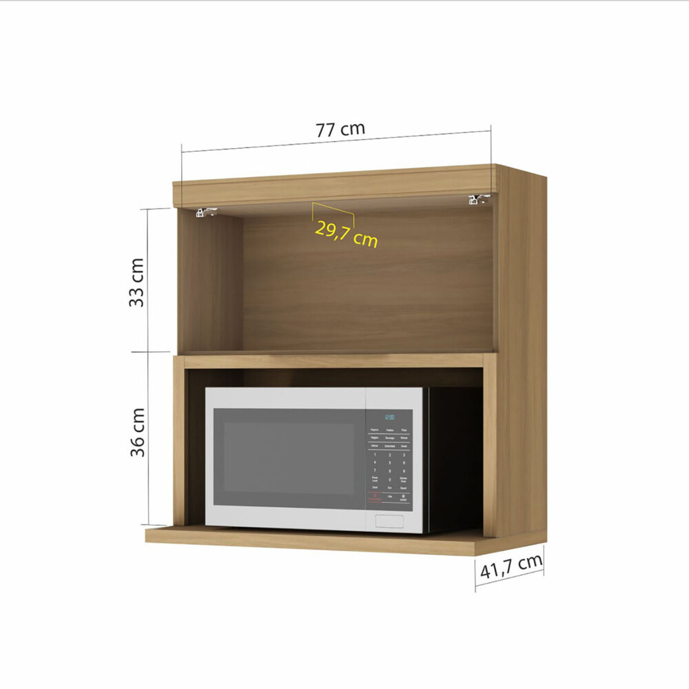 AEREO MICRO 80 CM MDF GRIS BERNA