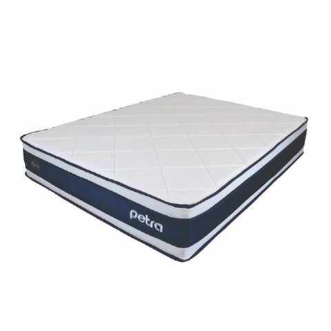 Colchon Espuma 2 Plazas Sin Espuma Plast Doble Eurotop 30cm Azul Colchon Espuma 2 Plazas Sin Espuma Plast Doble Eurotop 30cm Azul