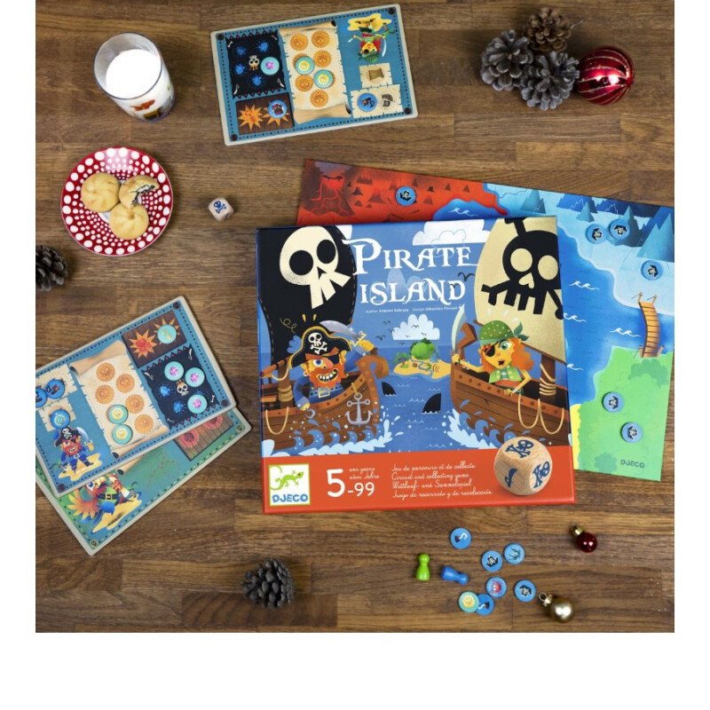 Juego Pirate Island Djeco Juego Pirate Island Djeco