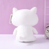 Gatito De Peluche Sentado - Blanco - 25cm Gatito De Peluche Sentado - Blanco - 25cm