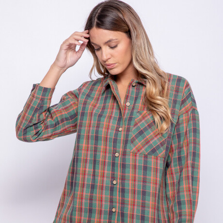 CAMISA AMARA Verde Hierba