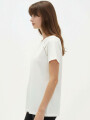 Remera Lugoj Marfil / Off White