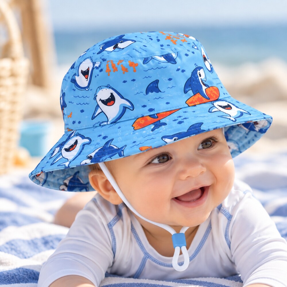 Gorro verano ASH tiburones