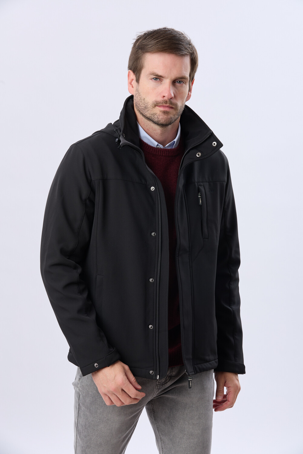 CAMPERA DE NEOPRENO Negro