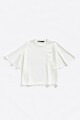 CAMISETA PUNTO ROMA Marfil