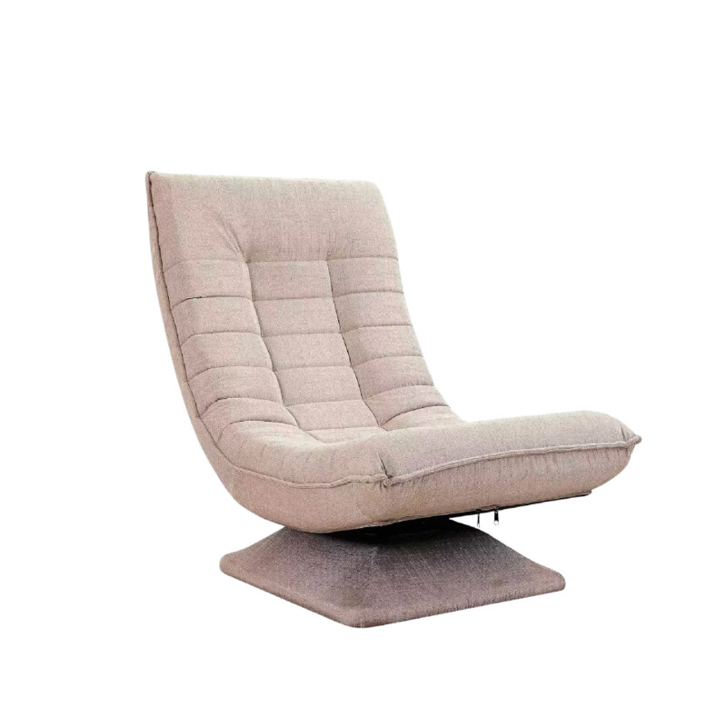 Sillón Reclinable 1 Cuerpo Giratorio 360º Nobby Beige