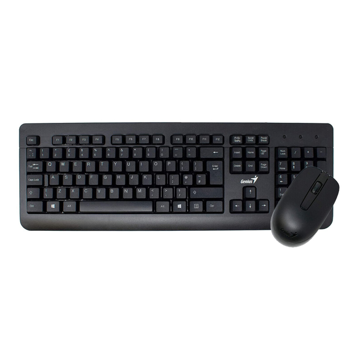 Combo Genius: Teclado+Mouse USB KM-160 - Unica 