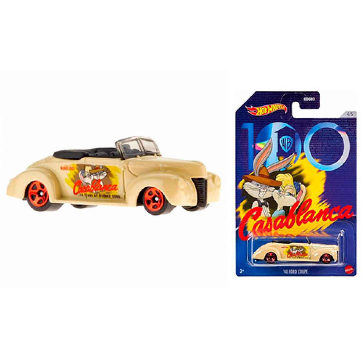 Autito Hot Wheels Looney Tunes 40 Ford - 001 