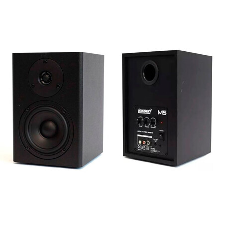 PARLANTES MONITORES DE ESTUDIO ACTIVO LEXSEN M5 5" 20W - BLUETOOTH Negro/negra