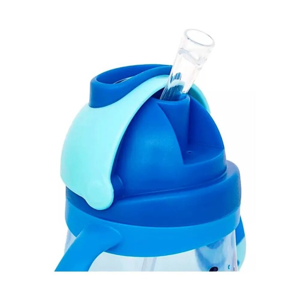 Vaso sorbito anti colicos BUBA fondo del mar azul