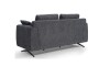 Sofa 2 cps MAGNUS PREVENTA Gris Oscuro