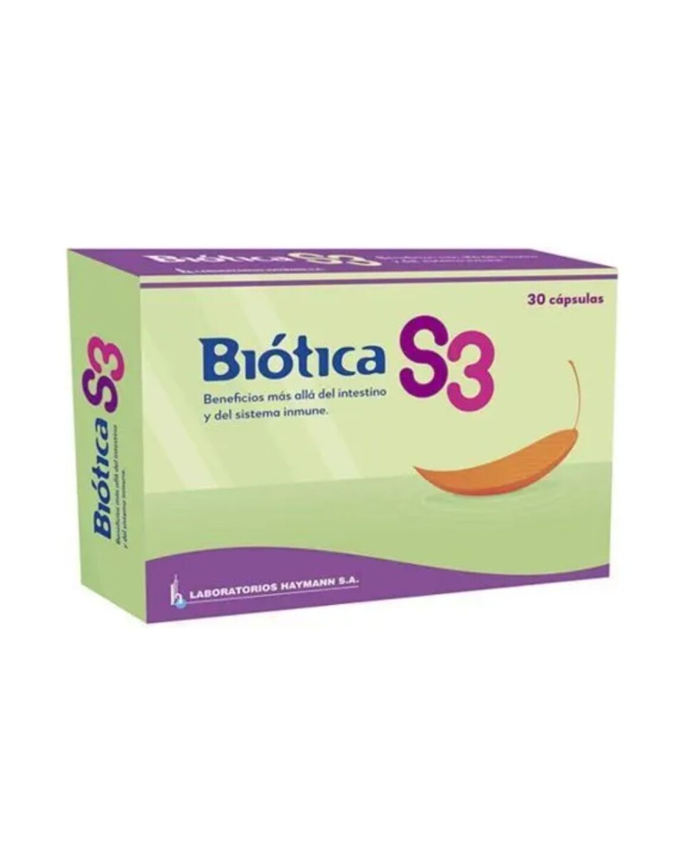 Biótica S3 x 30 Cáps 