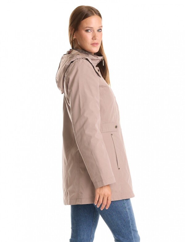 Gabardina Impermeable TOSTADO