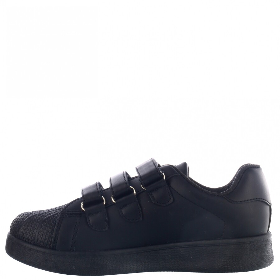 Championes Infantiles Push DANISH con velcros Negro