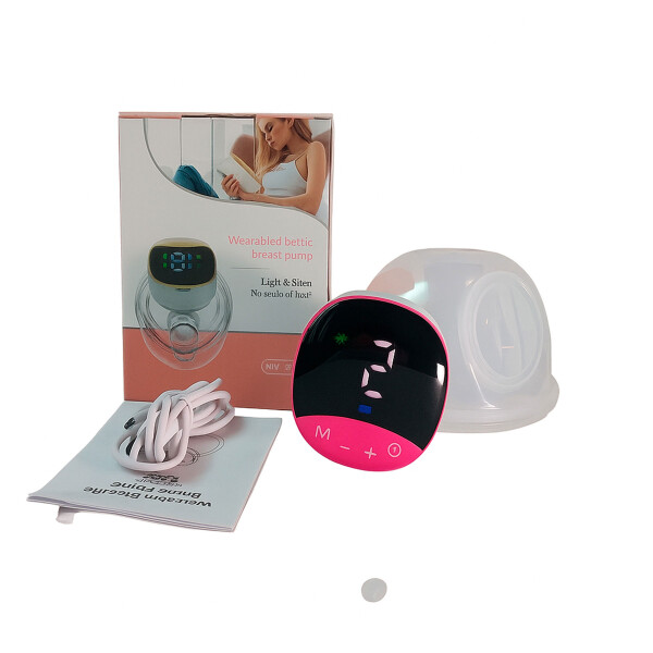 Extractor Maternal Inalambrico 4 Modos 12 Niveles Recargable Color Negro 1