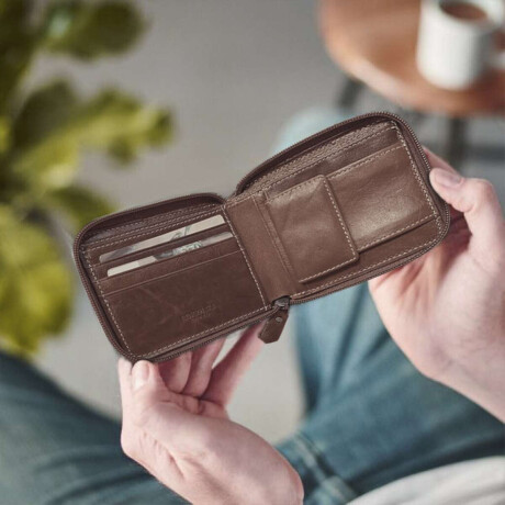 Billetera Cuero Pegasus Whisky