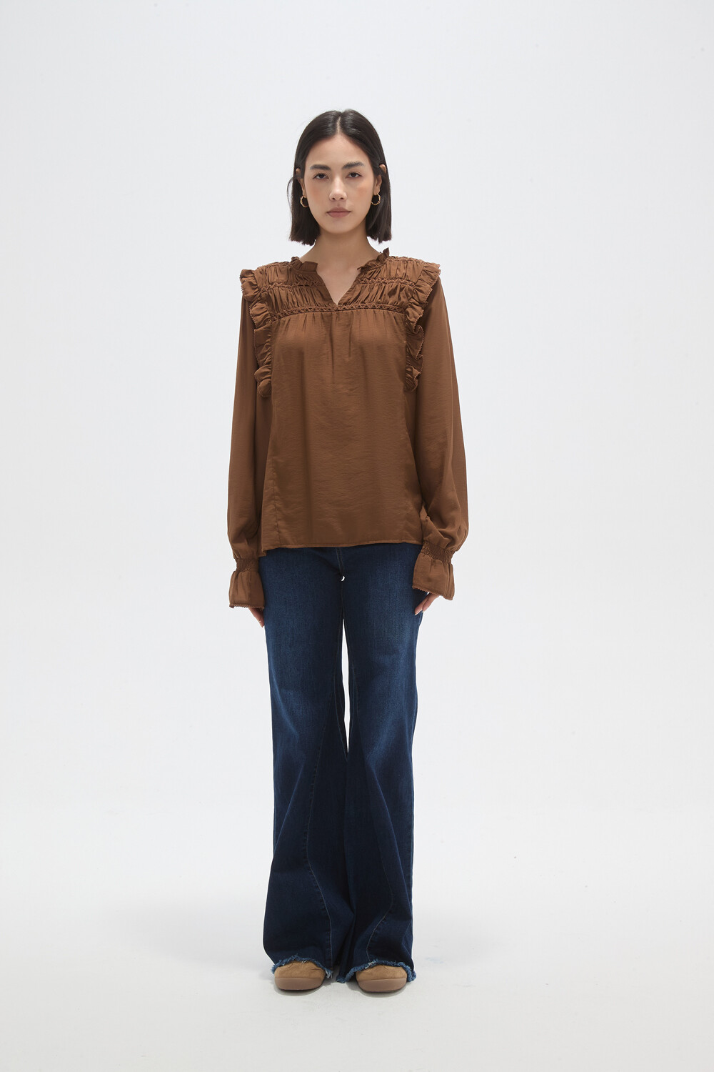 Blusa Tiren Marron