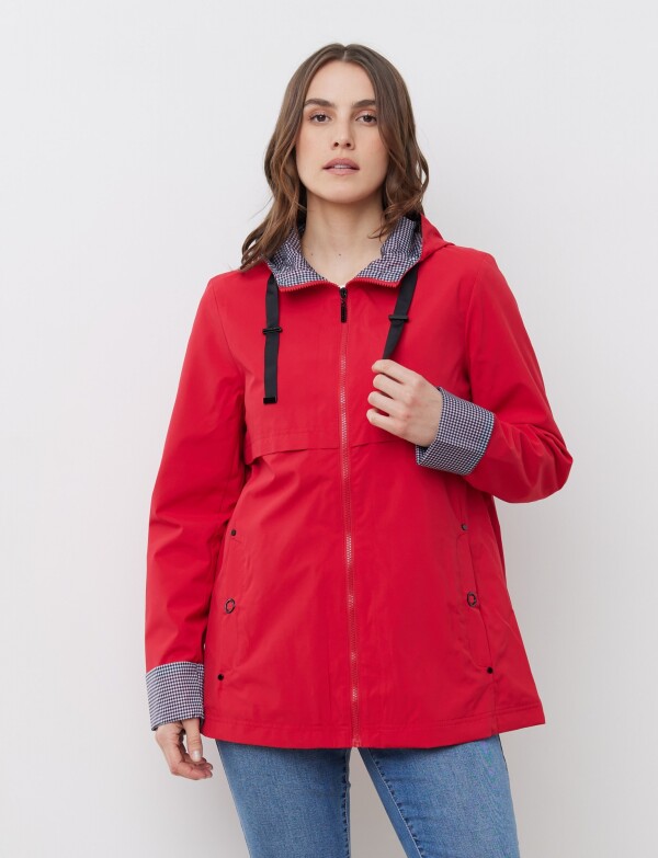 Gabardina Impermeable ROJO