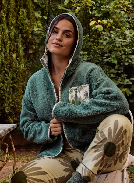 Campera secret Verde lago